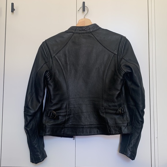 Street & Steel Women’s 100% Leather Motorcycle Jacket. Size XS. - Picture 4 of 4